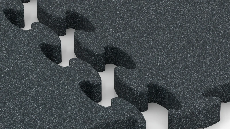 Optimierte Puzzleverzahnung ohne Fase
