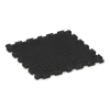 Aufsicht auf die Unterseite, also die Bodenseite von WARCO-Formteil 3225 - Pavimento per parco giochi im Format 1000 x 1000 x 30 mm.
