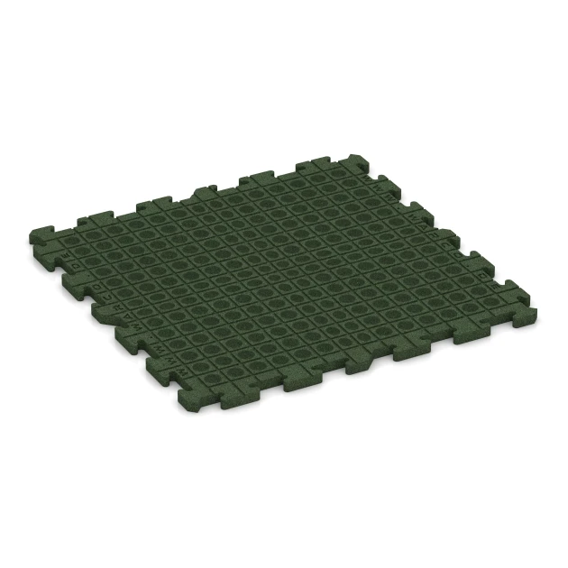 Aufsicht auf die Unterseite, also die Bodenseite von WARCO-Formteil 3356 - Hunde-Bodenplatte im Format 100 x 100 x 3 cm | 1,00 m².