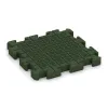 Aufsicht auf die Unterseite, also die Bodenseite von WARCO-Formteil 4205 - Ballspielplatte HD im Format 500 x 500 x 50 mm.