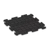 Aufsicht auf die Unterseite, also die Bodenseite von WARCO-Formteil 0055 - Tappeto da gioco im Format 500 x 500 x 18 mm.