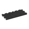 Aufsicht auf die Unterseite, also die Bodenseite von WARCO-Formteil 4785 - Randplatte HD im Format 1000 x 485 x 18 mm.