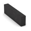 Aufsicht auf die Unterseite, also die Bodenseite von WARCO-Formteil 7028 - Gradino in gomma granulare im Format 100 x 30 x 15 cm.