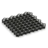 Aufsicht auf die Unterseite, also die Bodenseite von WARCO-Formteil 5207 - Griglia in plastica per ghiaia im Format 47,6 × 47,6 × 4 cm | 0,226 m².