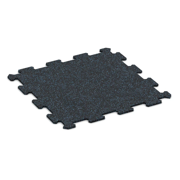 Aufsicht auf die Unterseite, also die Bodenseite von WARCO-Formteil 0917 - Pavimento Fitness Compatto im Format 485 x 485 x 8 mm | 0,235 m².