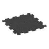 Aufsicht auf die Unterseite, also die Bodenseite von WARCO-Formteil 0904 - Piastrella per scale im Format 485 x 485 x 8 mm.