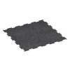 Aufsicht auf die Unterseite, also die Bodenseite von WARCO-Formteil 6452 - Fitnessboden Kompakt im Format 100 × 100 × 0,8 cm.