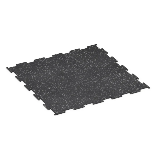 Aufsicht auf die Unterseite, also die Bodenseite von WARCO-Formteil 6452 - Pavimento Fitness Compatto im Format 100 × 100 × 0,8 cm.