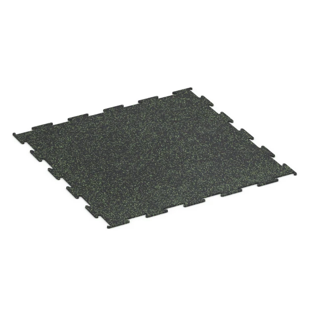 Aufsicht auf die Unterseite, also die Bodenseite von WARCO-Formteil 6453 - Pavimento Fitness Compatto im Format 100 × 100 × 0,8 cm.