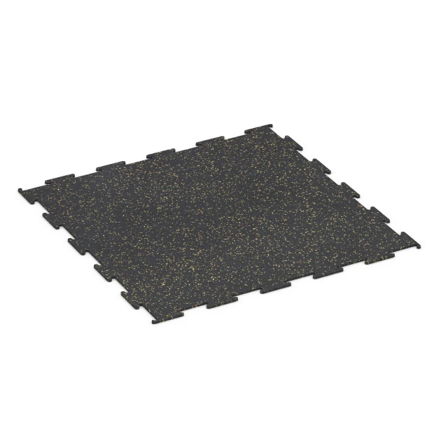 Aufsicht auf die Unterseite, also die Bodenseite von WARCO-Formteil 6454 - Pavimento Fitness Compatto im Format 100 × 100 × 0,8 cm.