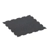 Aufsicht auf die Unterseite, also die Bodenseite von WARCO-Formteil 6456 - Pavimento Fitness Compatto im Format 50 × 50 × 0,8 cm.