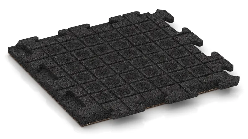 Canali di drenaggio e cupole in disposizione quadrata