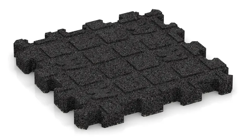 Canali di drenaggio 4 x 15 mm disposti ad angolo retto