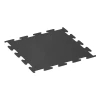 Aufsicht auf die Unterseite, also die Bodenseite von WARCO-Formteil 6145 - Fitness Performance Elite Trainingsboden im Format 100 x 100 x 1 cm | 1,00 m².