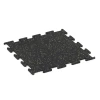 Aufsicht auf die Unterseite, also die Bodenseite von WARCO-Formteil 3764 - Fitness Performance Elite Trainingsboden im Format 50 x 50 x 1 cm | 0,25 m².