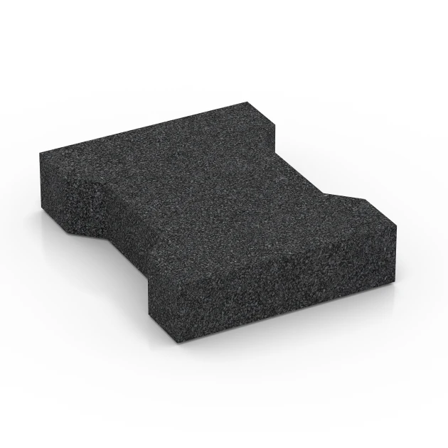 Aufsicht auf die Unterseite, also die Bodenseite von WARCO-Formteil 7068 - Autobloccanti im Format 20 x 16,5 x 4,5 cm | 0,0278 m².