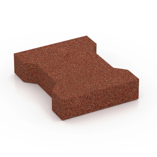 Aufsicht auf die Unterseite, also die Bodenseite von WARCO-Formteil 7069 - Autobloccanti im Format 20 x 16,5 x 4,5 cm | 0,0278 m².