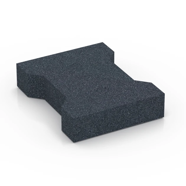 Aufsicht auf die Unterseite, also die Bodenseite von WARCO-Formteil 7071 - Autobloccanti im Format 20 x 16,5 x 4,5 cm | 0,0278 m².