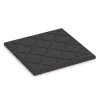 Aufsicht auf die Unterseite, also die Bodenseite von WARCO-Formteil 6419 - Piastrella antitrauma – 90 cm im Format 50 x 50 x 3 cm | 0,25 m².