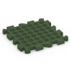 Aufsicht auf die Unterseite, also die Bodenseite von WARCO-Formteil 6629 - Gartenplatte im Format 50 x 50 x 4 cm | 0,25 m².