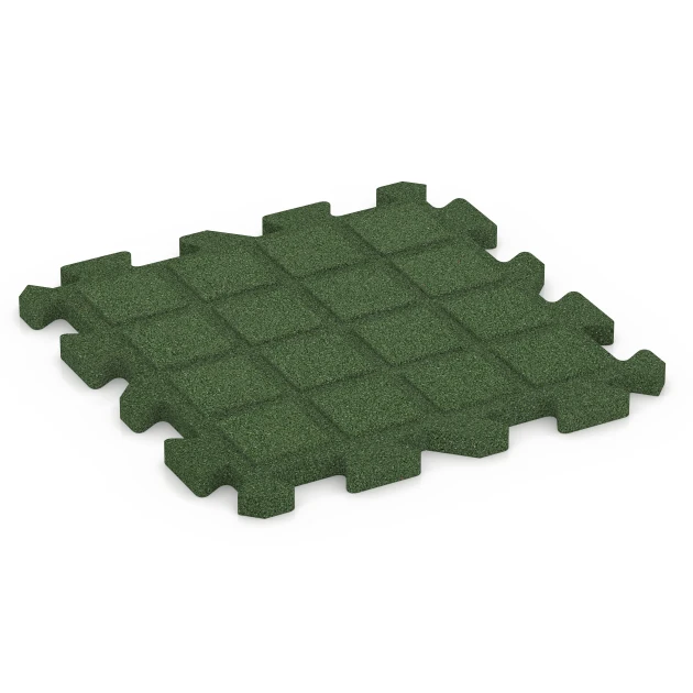 Aufsicht auf die Unterseite, also die Bodenseite von WARCO-Formteil 6614 - Poolunterlage im Format 50 x 50 x 3 cm | 0,25 m².