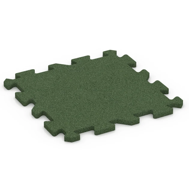 Aufsicht auf die Unterseite, also die Bodenseite von WARCO-Formteil 6985 - Piastrella per palestra im Format 50 x 50 x 2 cm | 0,25 m².