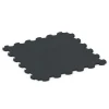 Aufsicht auf die Unterseite, also die Bodenseite von WARCO-Formteil 6377 - Tappetino Protettivo Fitness im Format 102,5 x 102,5 x 2 cm | 1,05 m².