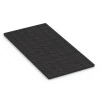 Aufsicht auf die Unterseite, also die Bodenseite von WARCO-Formteil 6381 - Tappeto in gomma per box cavalli im Format 100 x 50 x 3 cm | 0,50 m².