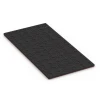 Aufsicht auf die Unterseite, also die Bodenseite von WARCO-Formteil 6382 - Tappeto in gomma per box cavalli im Format 100 x 50 x 3 cm | 0,50 m².