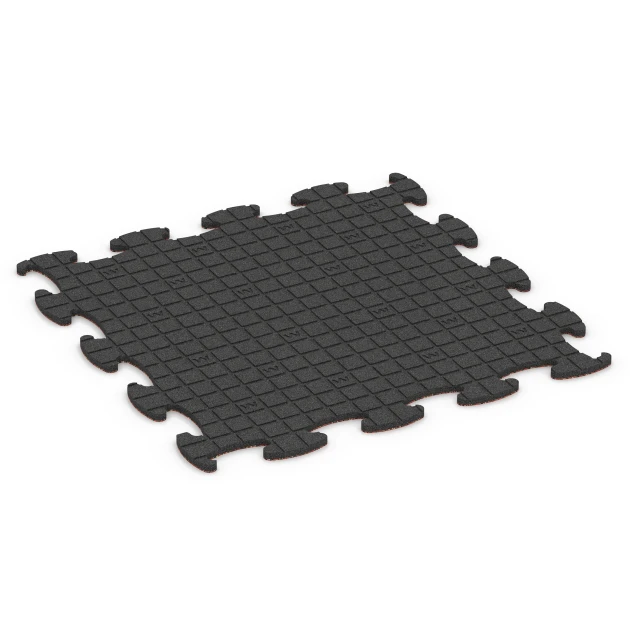 Aufsicht auf die Unterseite, also die Bodenseite von WARCO-Formteil 6809 - Pavimento agility cani im Format 98 x 98 × 1,8 cm.