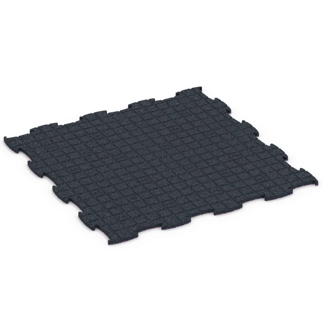 Aufsicht auf die Unterseite, also die Bodenseite von WARCO-Formteil 6810 - Pavimento agility cani im Format 97,1 x 97,1 × 1,8 cm.