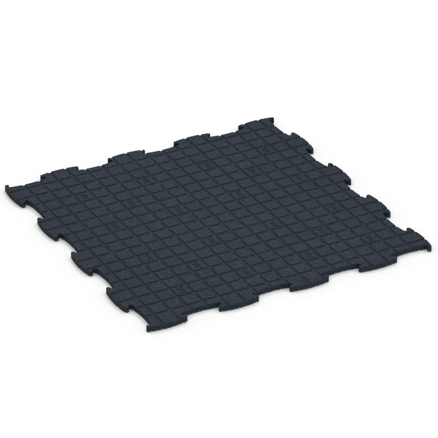 Aufsicht auf die Unterseite, also die Bodenseite von WARCO-Formteil 6870 - Fitness Max Floor System im Format 97,1 x 97,1 × 1,8 cm.