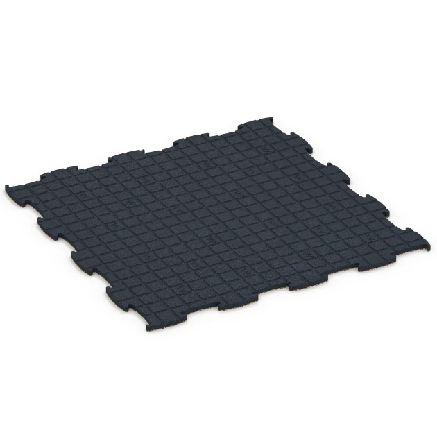 Aufsicht auf die Unterseite, also die Bodenseite von WARCO-Formteil 6871 - Fitness Max Floor System im Format 97,1 x 97,1 × 1,8 cm.