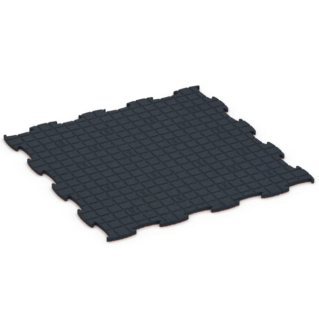 Aufsicht auf die Unterseite, also die Bodenseite von WARCO-Formteil 6908 - Pavimento agility indoor cani im Format 97,1 x 97,1 × 1,8 cm.