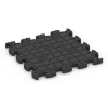Aufsicht auf die Unterseite, also die Bodenseite von WARCO-Formteil 6880 - Fitness Max Floor System im Format 44,6 x 44,6 × 2,8 cm.