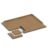 Typische Verlegung oder Einbausituation für den Artikel 2889 von WARCO - Gehwegplatte, Farbton Rattan Lounge in der Abmessung 500 x 500 x 40 mm.