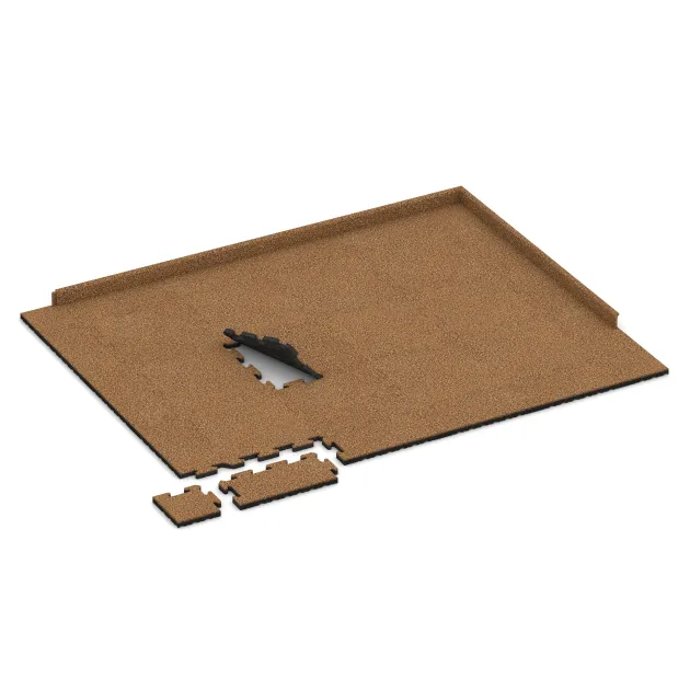 Typische Verlegung oder Einbausituation für den Artikel 4882 von WARCO - Randplatte HD, Farbton Terra Cotta in der Abmessung 500 x 235 x 30 mm.