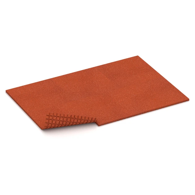 Typische Verlegung oder Einbausituation für den Artikel 3641 von WARCO - Tappeto da stalla HD, Farbton Rosso mattone in der Abmessung 100 x 100 x 4 cm.