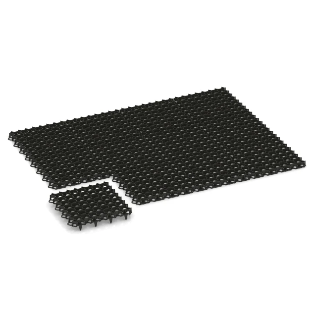 Typische Verlegung oder Einbausituation für den Artikel 5207 von WARCO - Griglia in plastica per ghiaia, Farbton Nero opaco in der Abmessung 47,6 × 47,6 × 4 cm | 0,226 m².
