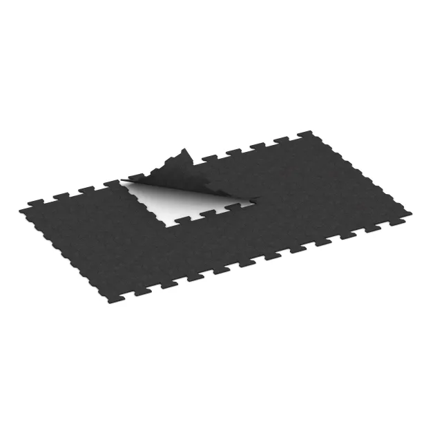 Typische Verlegung oder Einbausituation für den Artikel 5191 von WARCO - Verbundpflastermatte, Farbton Anthrazit in der Abmessung 1120 x 1000 x 17 mm.