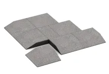 Lastra d’angolo (due lati smussati)