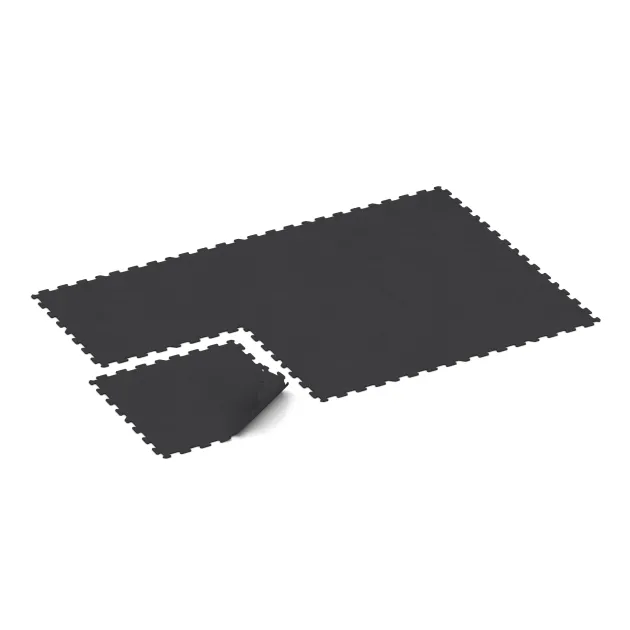 Typische Verlegung oder Einbausituation für den Artikel 1048 von WARCO - Rivestimento delle scale, Farbton Grigio Antracite opaco in der Abmessung 970 x 970 x 8 mm.