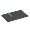 Typische Verlegung oder Einbausituation für den Artikel 6451 von WARCO - Pavimento Fitness Compatto, Farbton Azzurro leggermente punteggiato in der Abmessung 100 × 100 × 0,8 cm.
