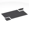 Typische Verlegung oder Einbausituation für den Artikel 6458 von WARCO - Pavimento Fitness Compatto, Farbton Grigio leggermente punteggiato in der Abmessung 50 × 50 × 0,8 cm.