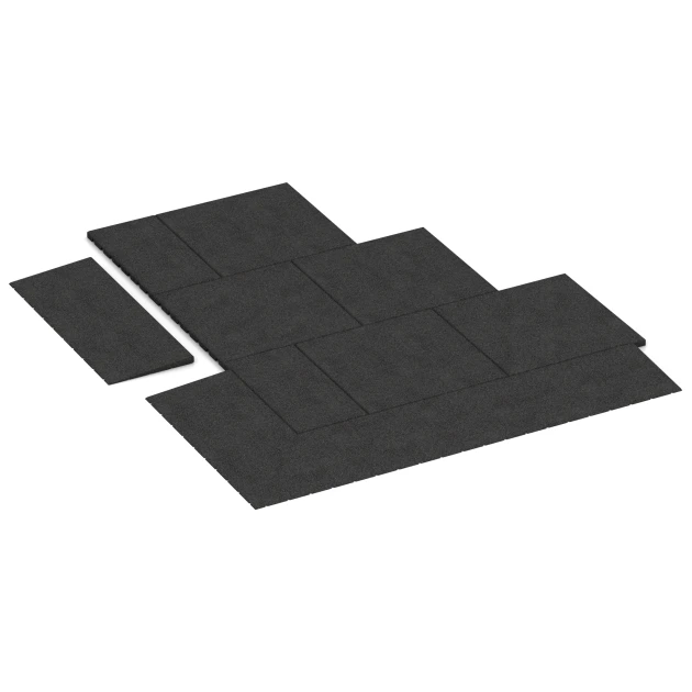 Typische Verlegung oder Einbausituation für den Artikel 2308 von WARCO - Übergangsrampe 75 cm, Farbton Anthrazit in der Abmessung 75 x 30 cm | 8 < 25 mm.