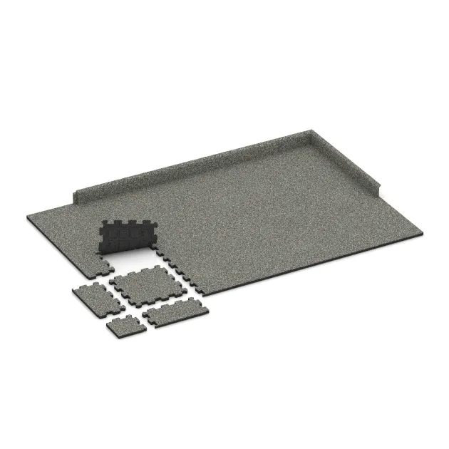 Typische Verlegung oder Einbausituation für den Artikel 5737 von WARCO - Pavimento fieristico a incastro, Farbton Granito classico in der Abmessung 306 x 306 x 20 mm.