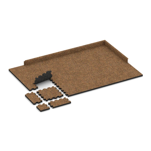 Typische Verlegung oder Einbausituation für den Artikel 6107 von WARCO - Pavimento bordo piscina senza fughe, Farbton Terracotta in der Abmessung 30,6 x 30,6 x 3 cm | 0,094 m².