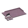 Typische Verlegung oder Einbausituation für den Artikel 5231 von WARCO - Pavimento bordo piscina senza fughe, Farbton Lavanda in der Abmessung 30,6 x 30,6 x 3 cm | 0,094 m².