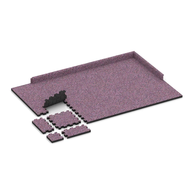 Typische Verlegung oder Einbausituation für den Artikel 5231 von WARCO - Pavimento bordo piscina senza fughe, Farbton Lavanda in der Abmessung 30,6 x 30,6 x 3 cm | 0,094 m².