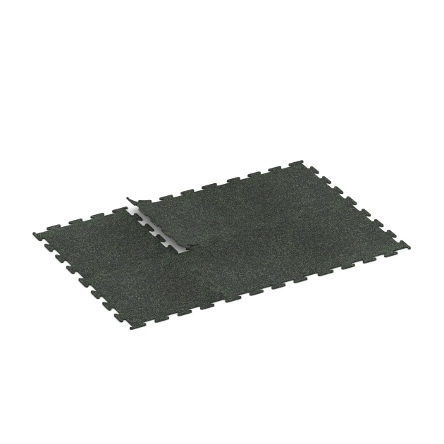 Typische Verlegung oder Einbausituation für den Artikel 3759 von WARCO - Fitness Performance Elite Trainingsboden, Farbton Leicht Grün Gesprenkelt in der Abmessung 100 x 100 x 1,5 cm | 1,00 m².